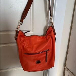 Dooney & Bourke Vibrant Orange Hobo Bag